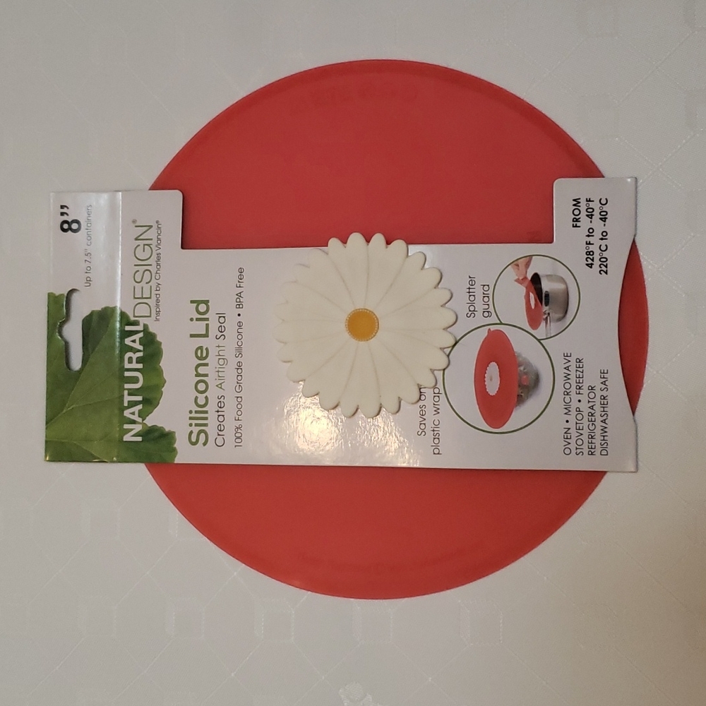 8" Charles Viancin BPA Free Silicone Lid